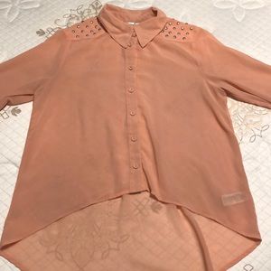 Forever 21 button up blouse